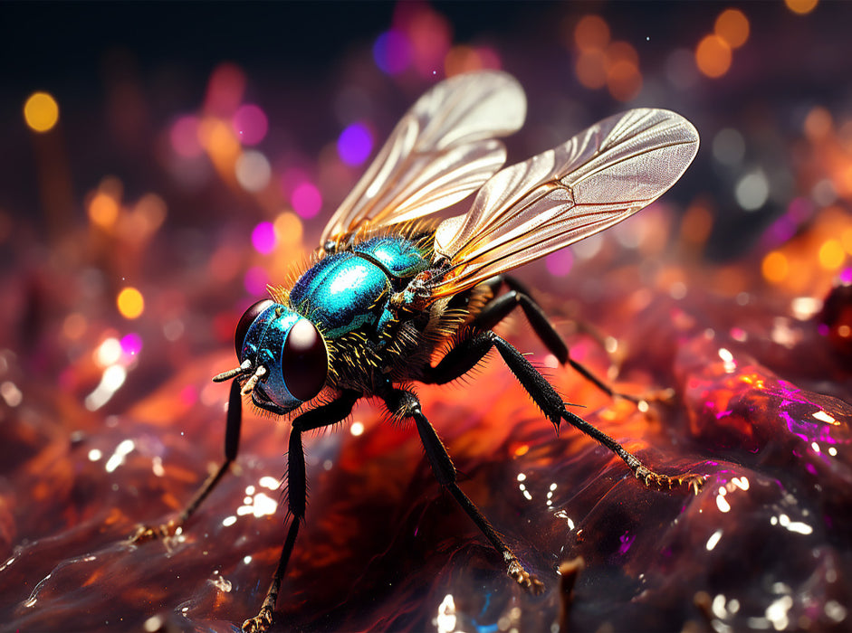 Fliege - CALVENDO Foto-Puzzle'