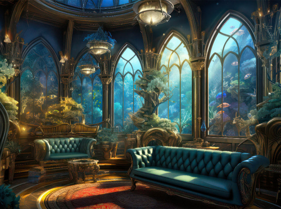 Salon in der Nautilus - CALVENDO Foto-Puzzle'