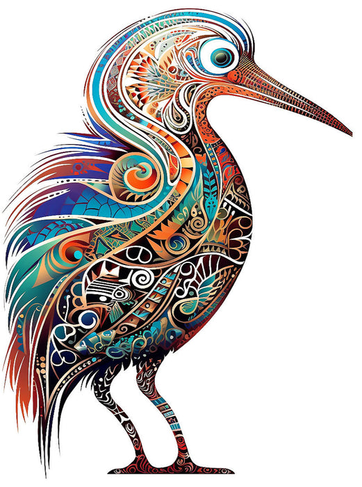 Kiwi im Tattoo Design - CALVENDO Foto-Puzzle'