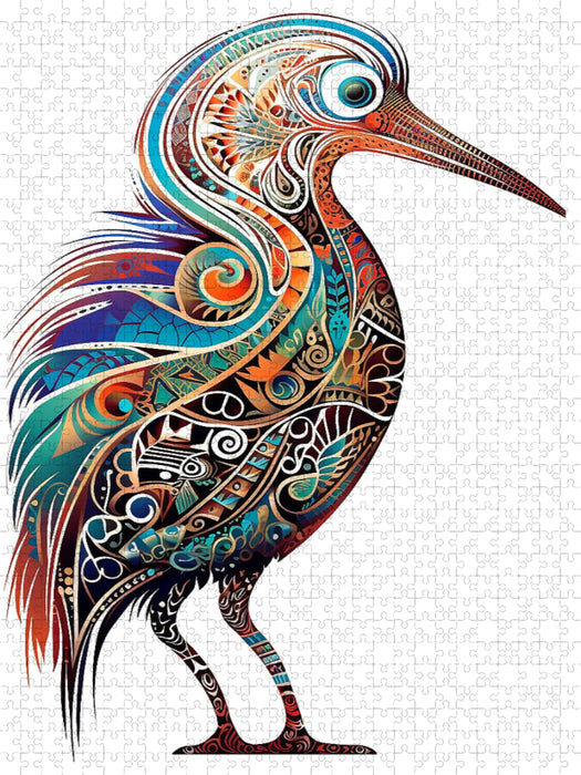 Kiwi im Tattoo Design - CALVENDO Foto-Puzzle'