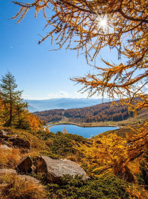 Der obere Trogalmsee in Mauterndorf - CALVENDO Foto-Puzzle'