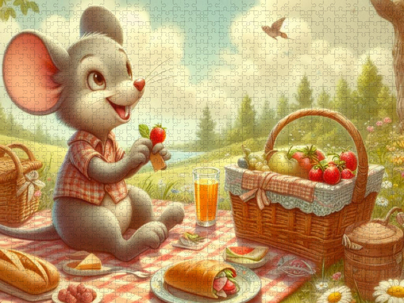 Das Sommerpicknick - CALVENDO Foto-Puzzle'