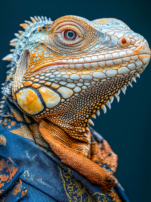 Leguan leger - CALVENDO Foto-Puzzle'