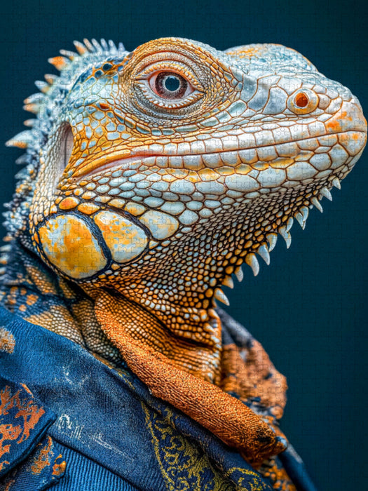 Leguan leger - CALVENDO Foto-Puzzle'