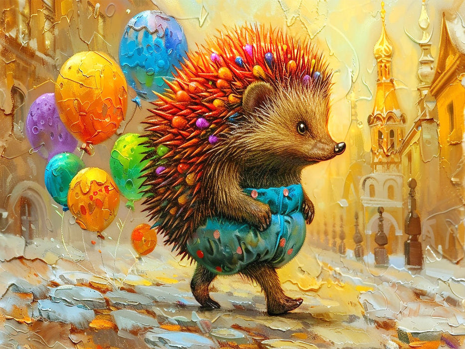 Herr Igel - CALVENDO Foto-Puzzle'