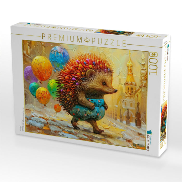 Herr Igel - CALVENDO Foto-Puzzle'