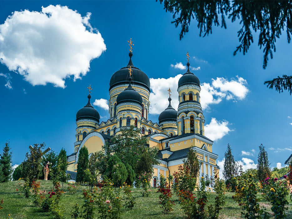 Mănăstirea Hâncu - CALVENDO Foto-Puzzle'