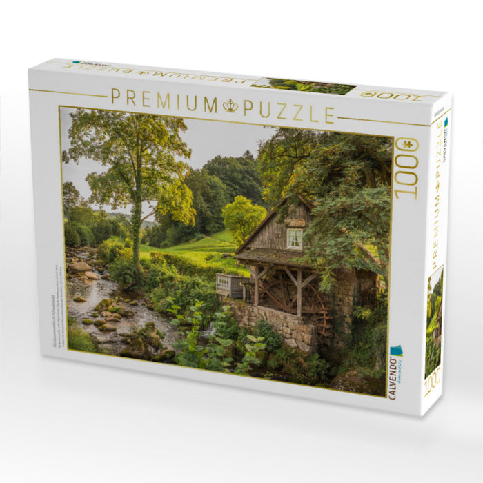 Rainbauernmühle im Schwarzwald - CALVENDO Foto-Puzzle'