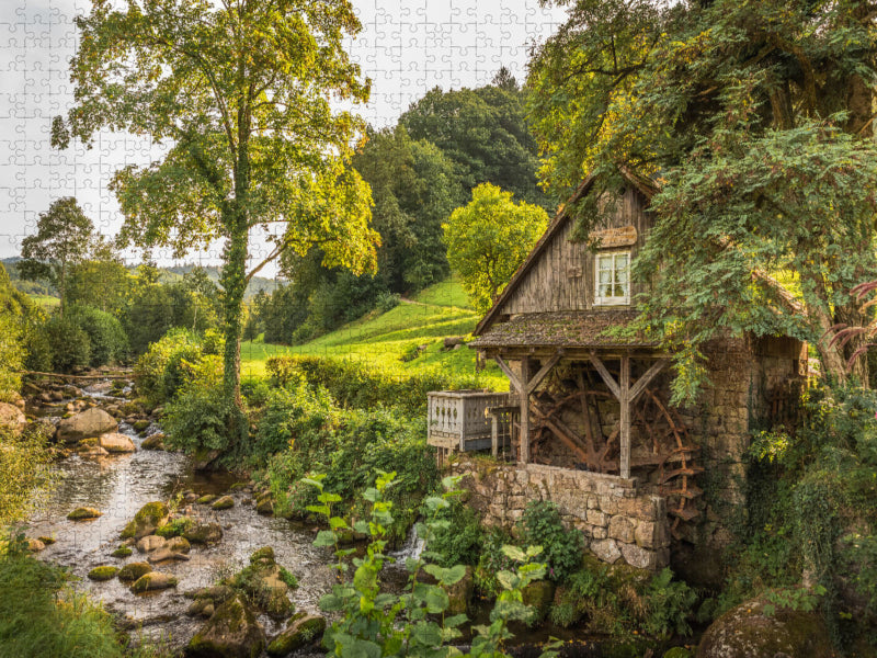 Rainbauernmühle im Schwarzwald - CALVENDO Foto-Puzzle'