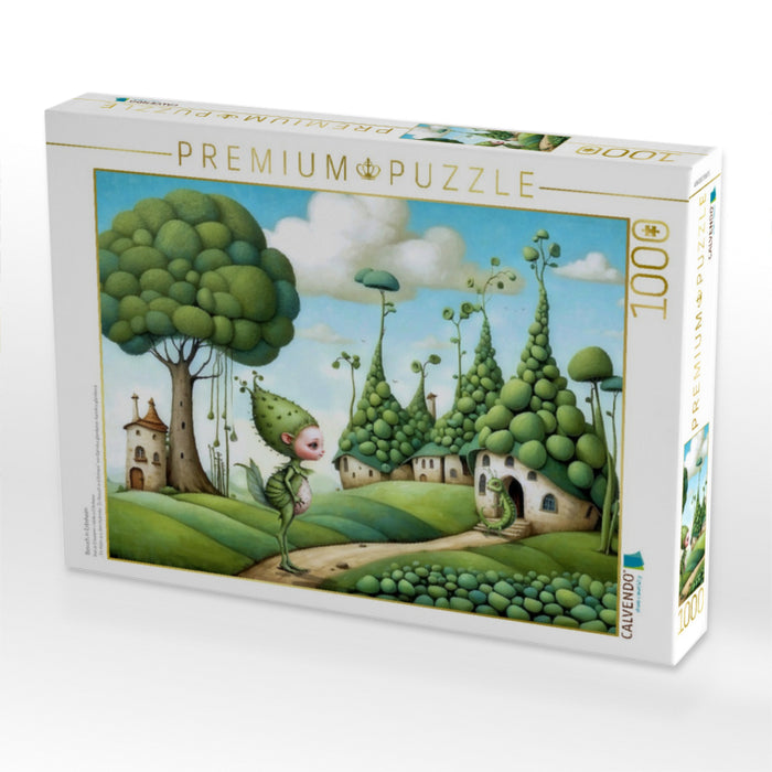 Besuch in Erbsheim - CALVENDO Foto-Puzzle'