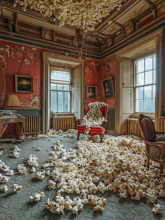 Popcorn-Schloss - CALVENDO Foto-Puzzle'
