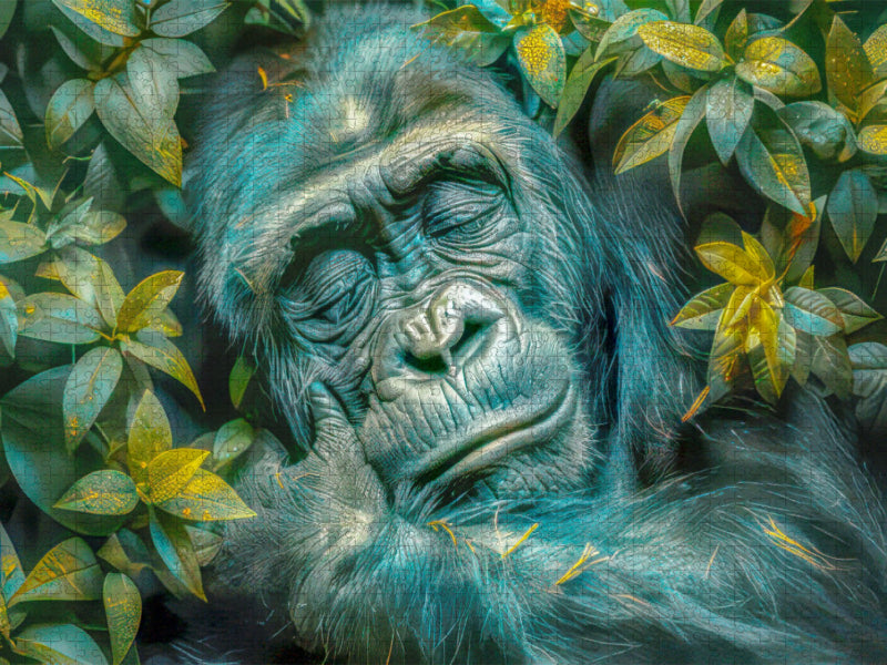 Verträumte Tiere - CALVENDO Foto-Puzzle'