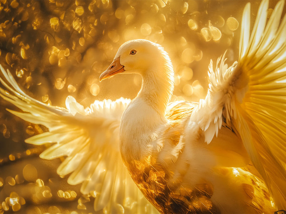 Die goldene Gans - CALVENDO Foto-Puzzle'