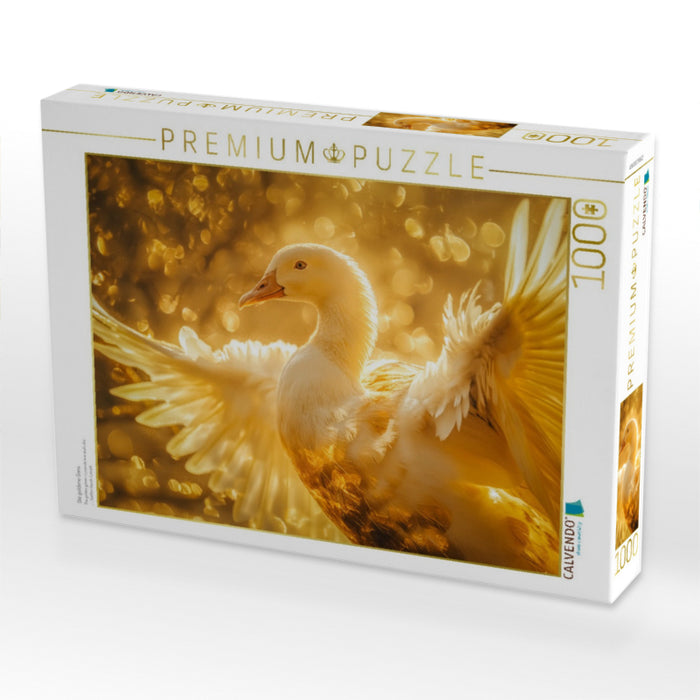 Die goldene Gans - CALVENDO Foto-Puzzle'