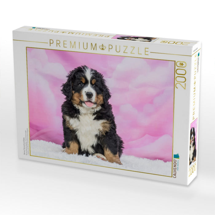 Berner Sennenhund Baby - CALVENDO Foto-Puzzle'