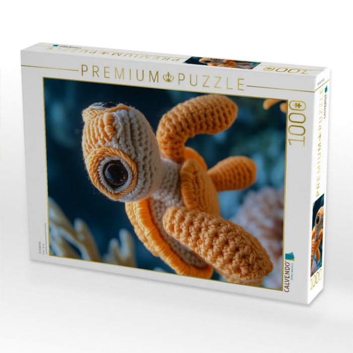 Schildkröte - CALVENDO Foto-Puzzle'