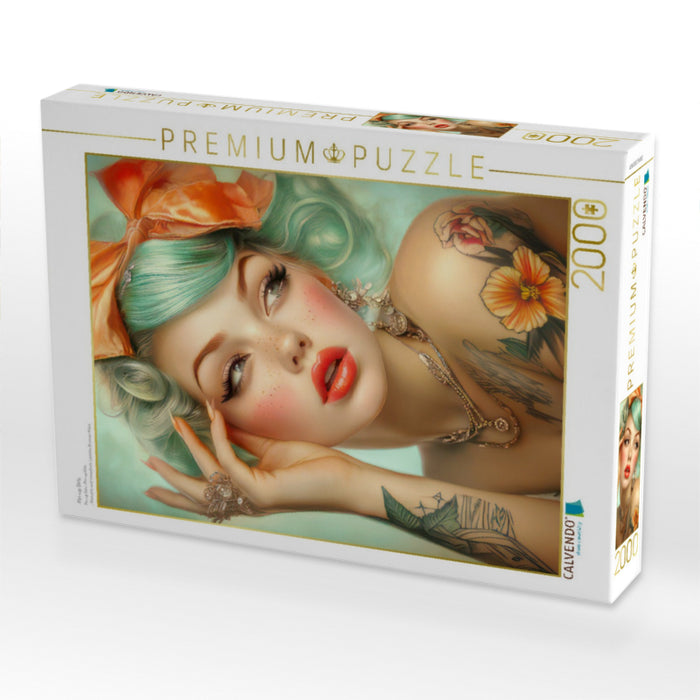Pin-up Girls - CALVENDO Foto-Puzzle'