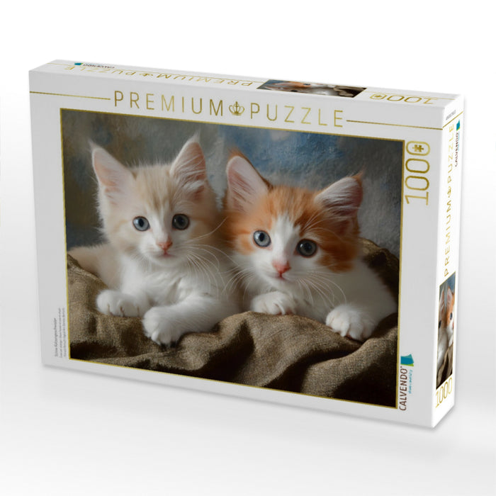 Süsse Katzengeschwister - CALVENDO Foto-Puzzle'