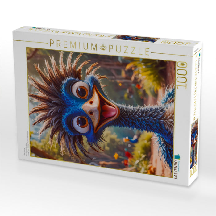 Der Kasuar - CALVENDO Foto-Puzzle'