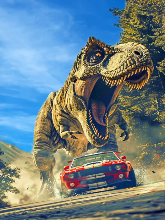 Ein Motiv aus dem Kalender Tyrannosaurus Rex - Kleine Arme, große Abenteuer - CALVENDO Foto-Puzzle'