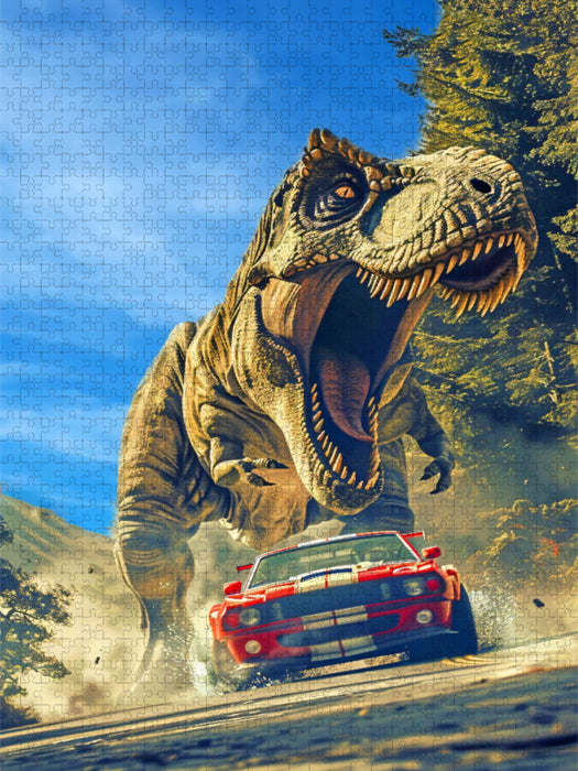Ein Motiv aus dem Kalender Tyrannosaurus Rex - Kleine Arme, große Abenteuer - CALVENDO Foto-Puzzle'