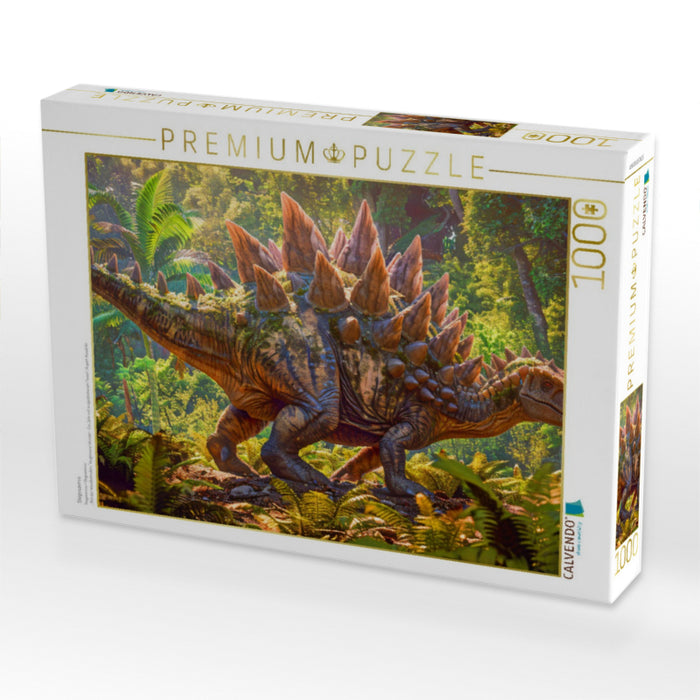 Stegosaurus - CALVENDO Foto-Puzzle'