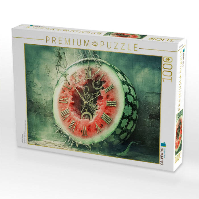 Saftige Melone - CALVENDO Foto-Puzzle'