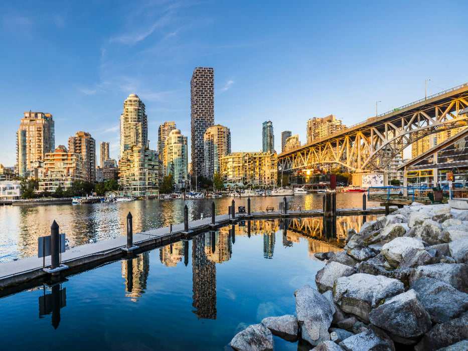 Vancouver Impression von Granville Island - CALVENDO Foto-Puzzle'