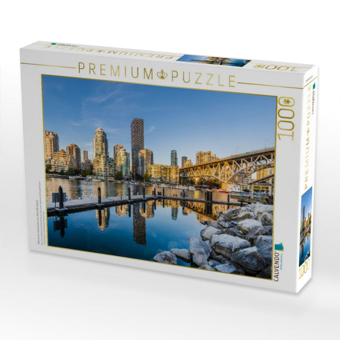 Vancouver Impression von Granville Island - CALVENDO Foto-Puzzle'