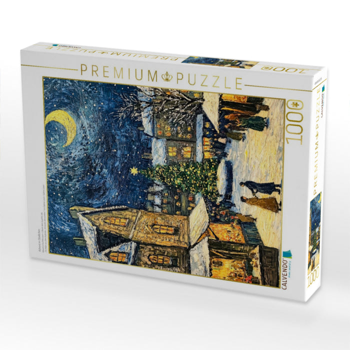 Advent im Städtchen - CALVENDO Foto-Puzzle'