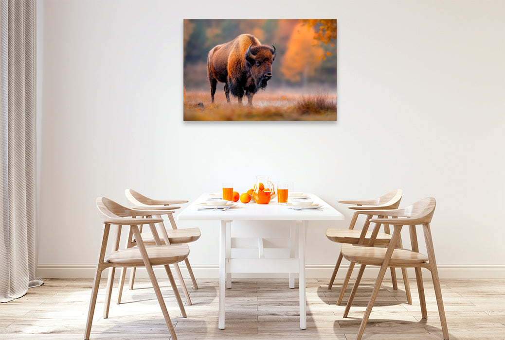 Premium Textil-Leinwand Majestätisch und stark