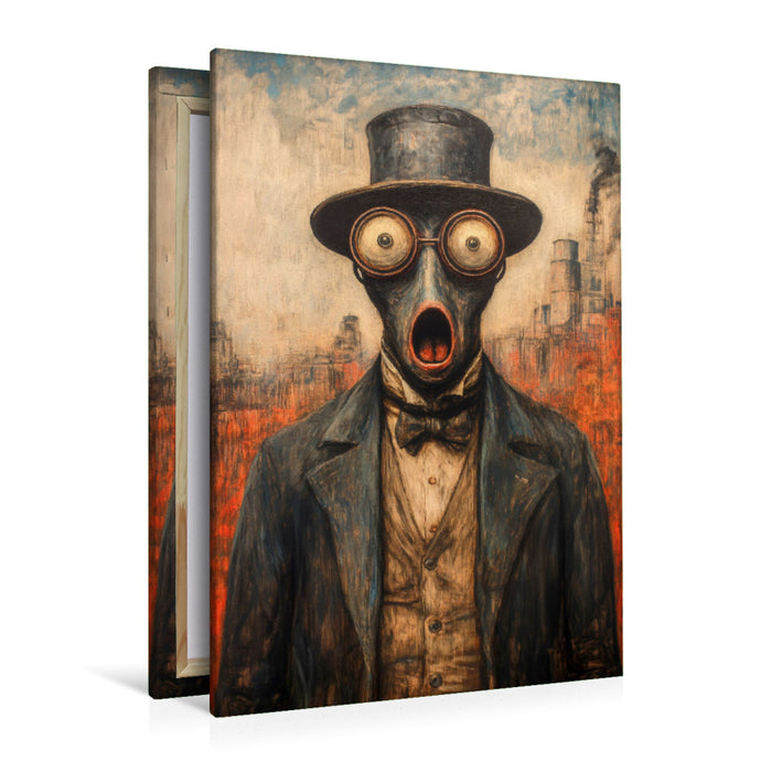 Premium Textil-Leinwand Ein Motiv aus dem Kalender Klassik trifft Innovation