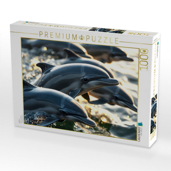 Delfine - CALVENDO Foto-Puzzle'