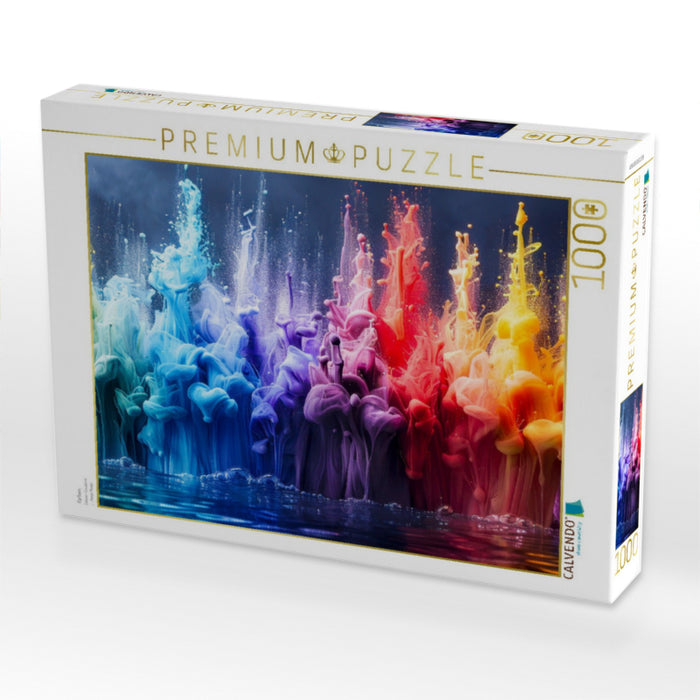 Farben - CALVENDO Foto-Puzzle'