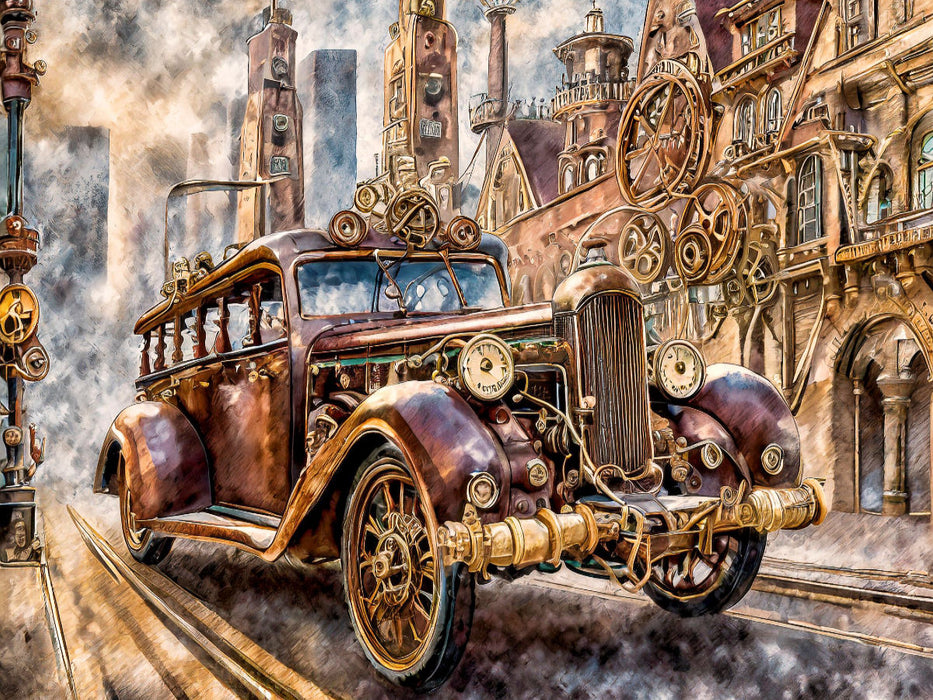 Limousine - CALVENDO Foto-Puzzle'