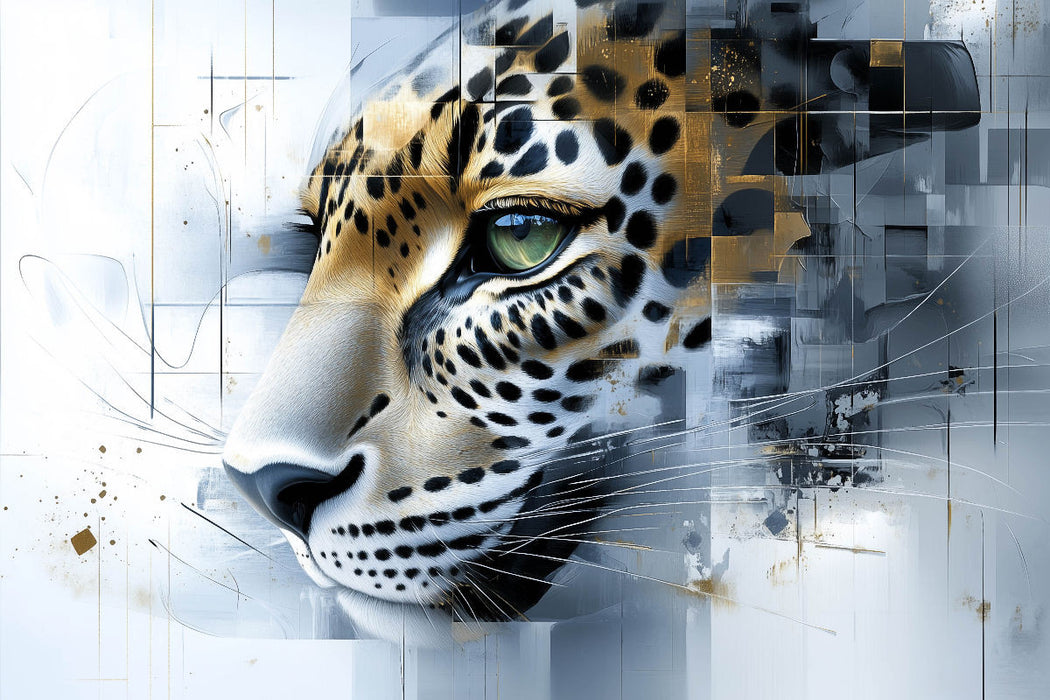 Premium Textil-Leinwand In deinem Blick finde ich Frieden