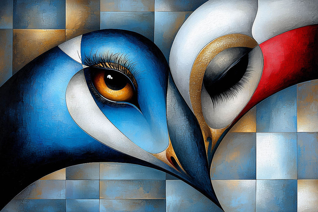 Premium Textil-Leinwand Ein Motiv aus dem Kalender Seelenblicke