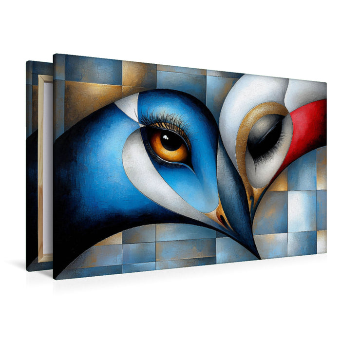 Premium Textil-Leinwand Ein Motiv aus dem Kalender Seelenblicke