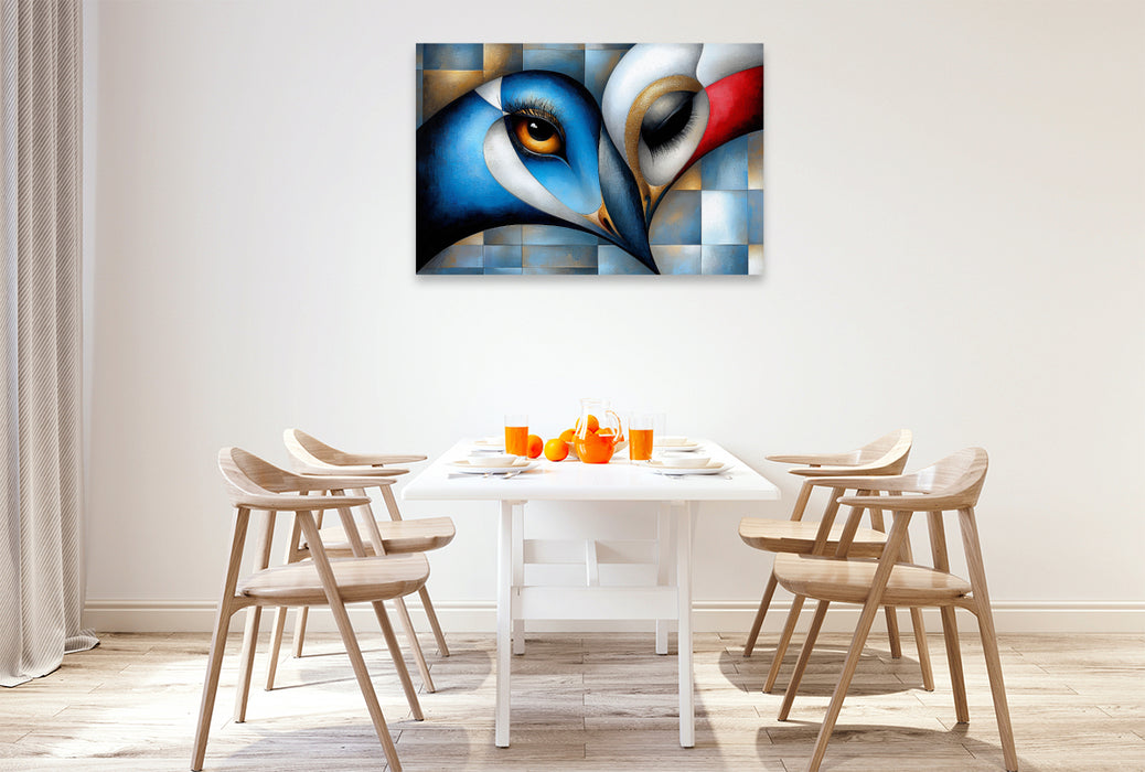 Premium Textil-Leinwand Ein Motiv aus dem Kalender Seelenblicke