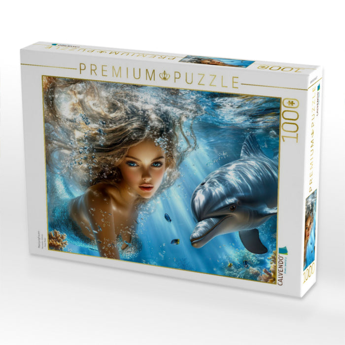 Meerjungfrauen - CALVENDO Foto-Puzzle'