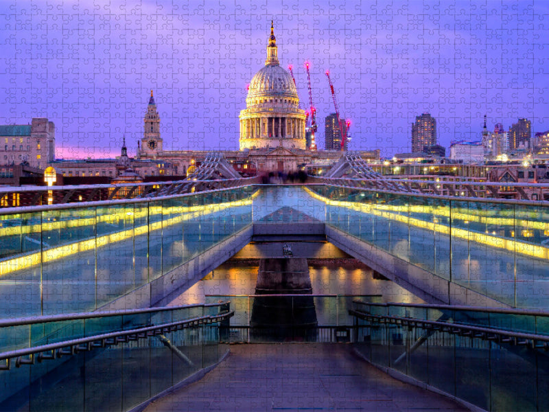 Millenium Bridge - CALVENDO Foto-Puzzle'