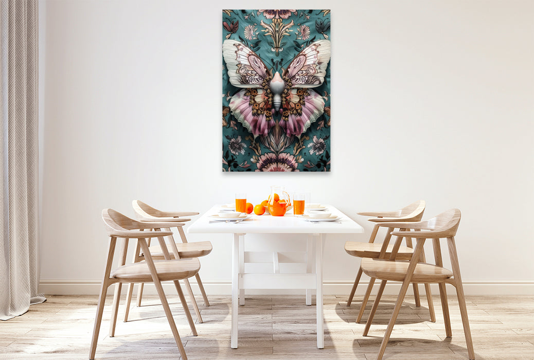 Premium Textil-Leinwand Schimmerkrallenspanner