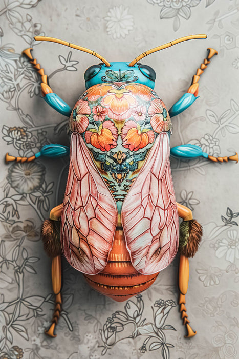 Premium Textil-Leinwand Knautzbrummer