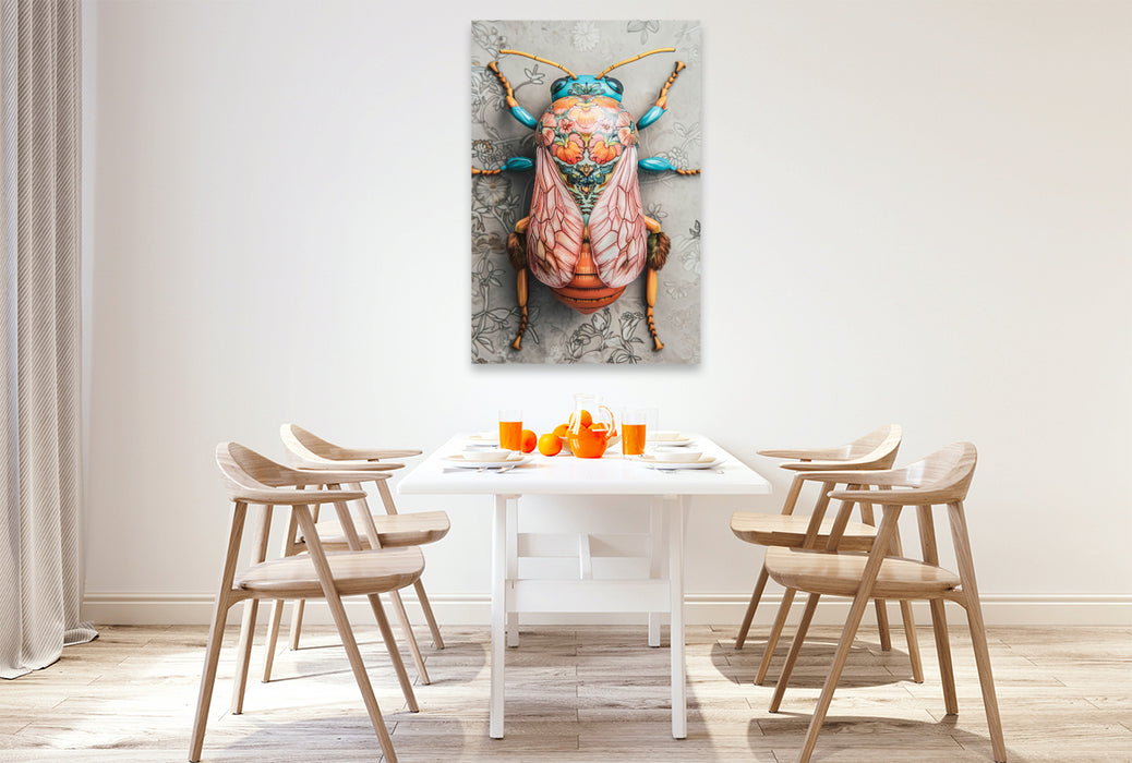 Premium Textil-Leinwand Knautzbrummer