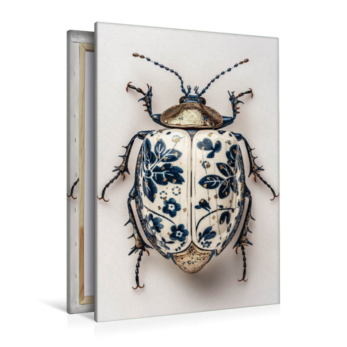 Premium Textil-Leinwand Wobbelkriechling