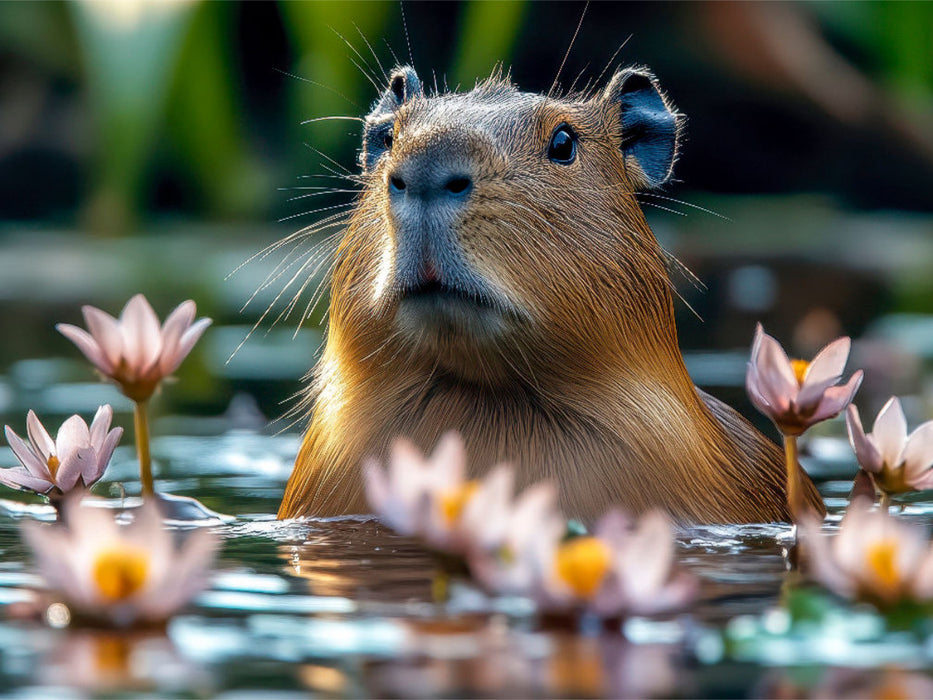 Capybara - CALVENDO Foto-Puzzle'
