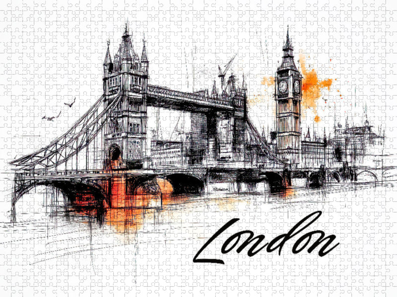 London - CALVENDO Foto-Puzzle'