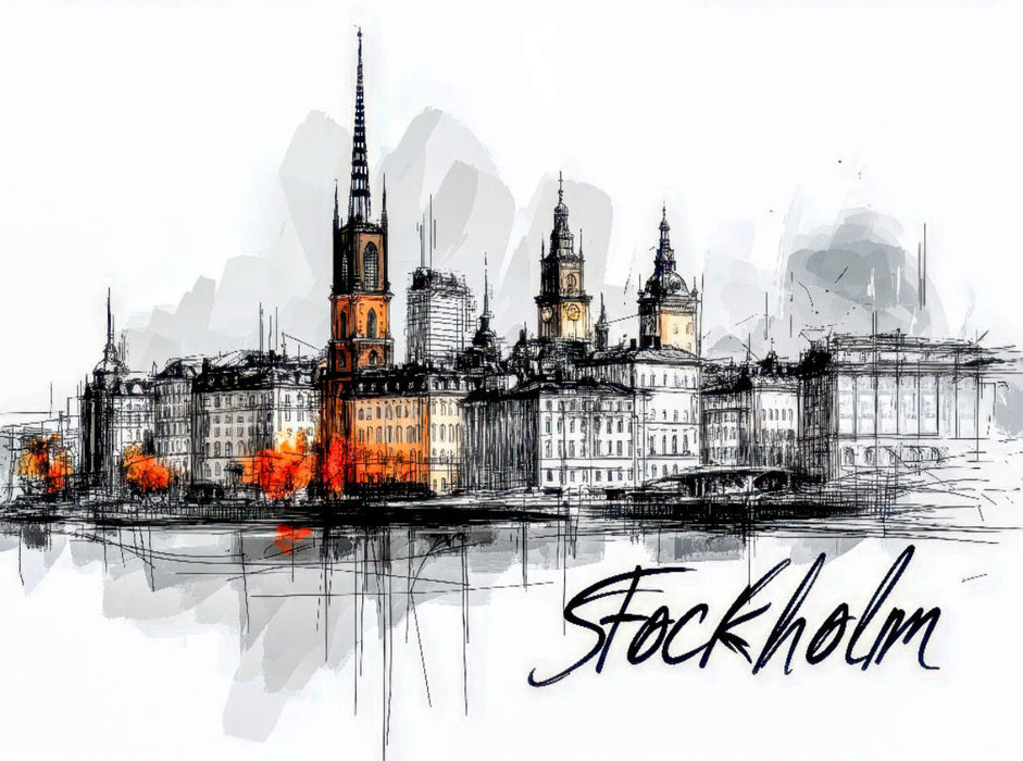 Stockholm - CALVENDO Foto-Puzzle'