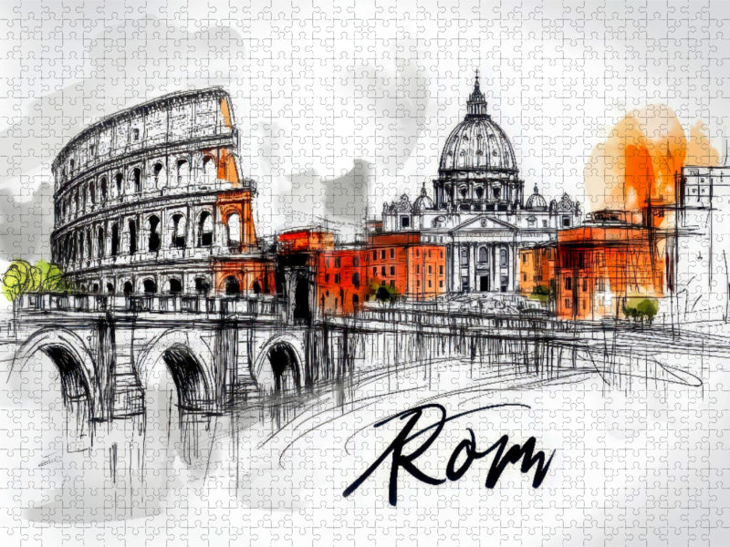 Rom - CALVENDO Foto-Puzzle'