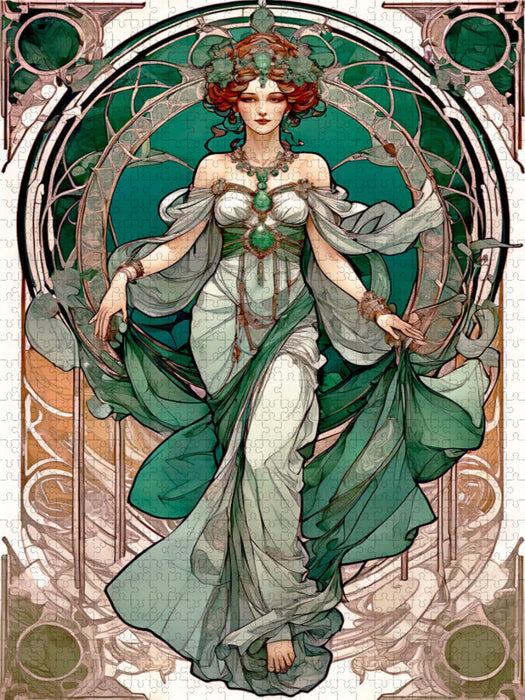 Faszinierende Emerald - CALVENDO Foto-Puzzle'